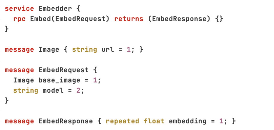 Preprocessor service definition